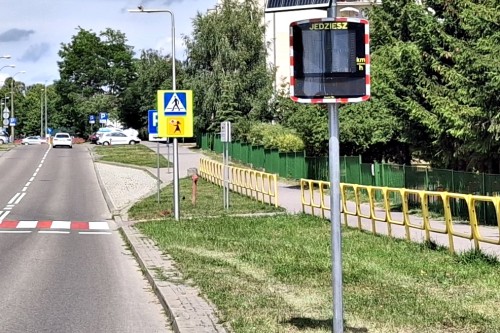 Zamontowano rejestratory prędkości