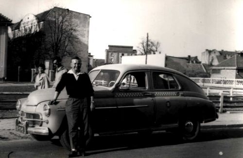Taxi Eug Litwinowicza Olsztyńska i Sikorskiego 1964