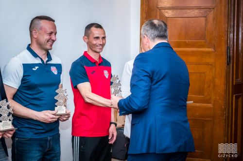 Nagrody Burmistrza w dziedzinie SPORTU_15 maja 2023 r. | gizycko.pl/ Fotografia Tomasz Karolski