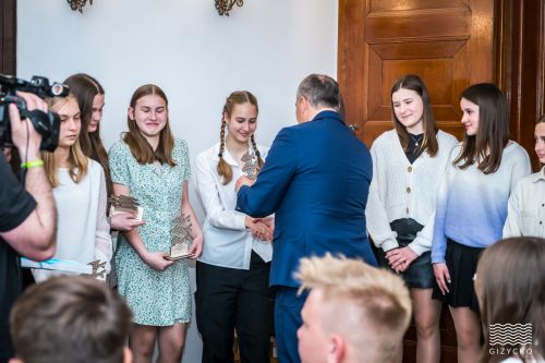 Nagrody Burmistrza w dziedzinie SPORTU_15 maja 2023 r. | gizycko.pl/ Fotografia Tomasz Karolski