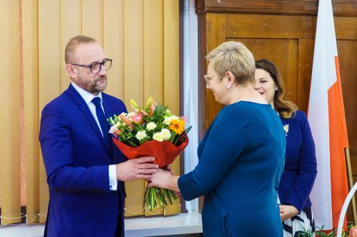 Pierwsze spotkanie Burmistrz Ewy Ostrowskiej z pracownikami 8.05.2024