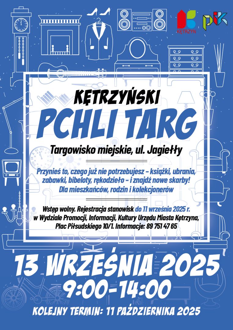 Plakat Kętrzyński Pchli Targ