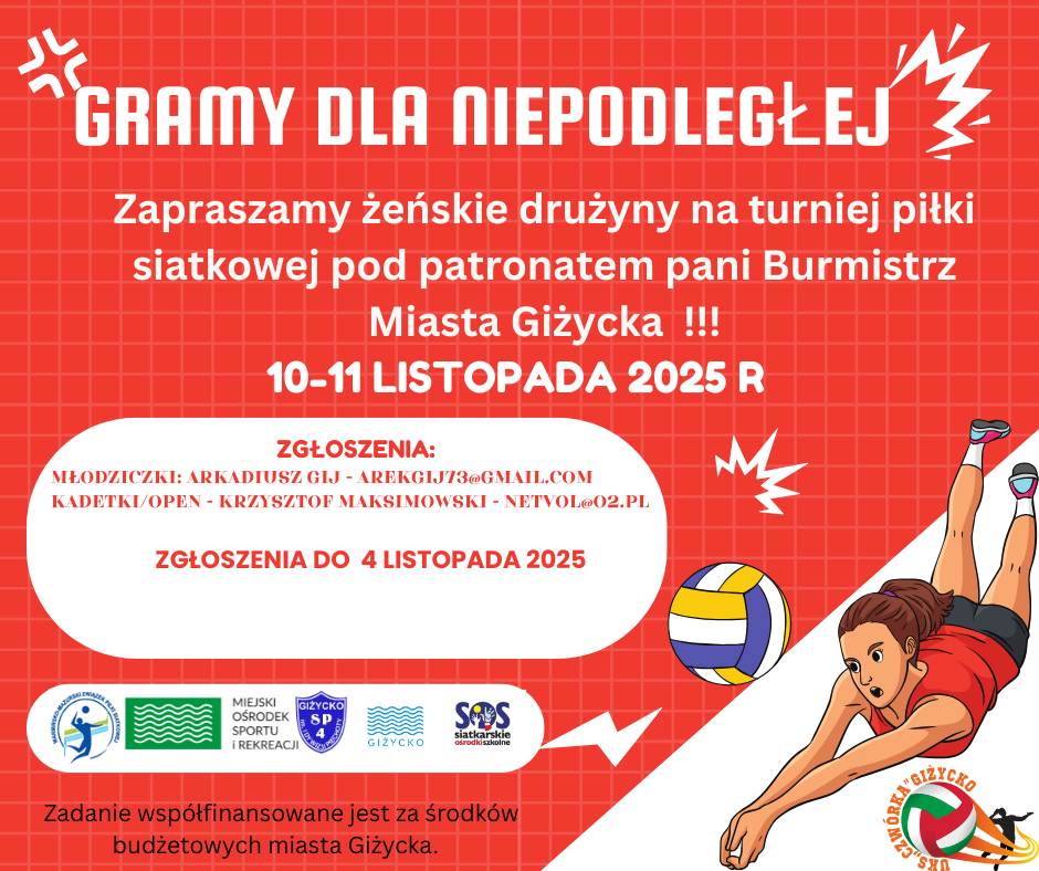 Plakat Gramy dla Niepodległej