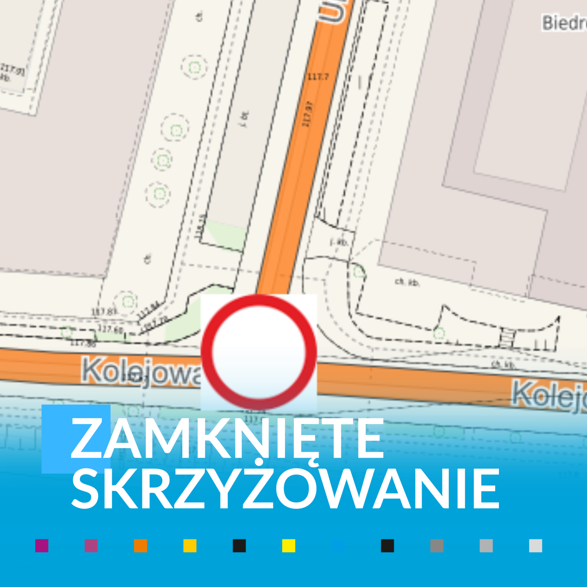 Zamknięte skrzyżowanie
