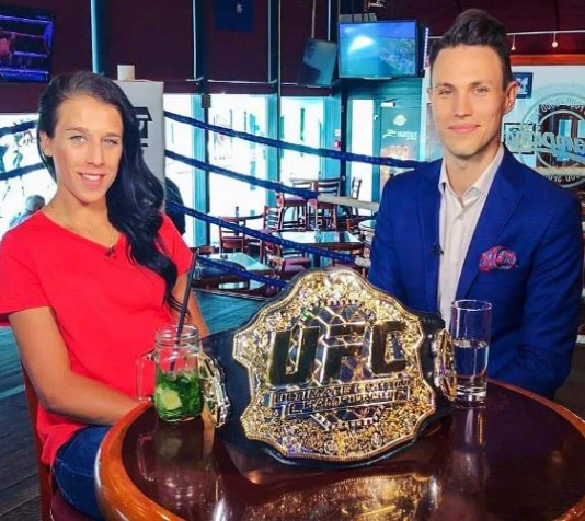 Joanna Jędrzejczyk i Adrian Mielnik