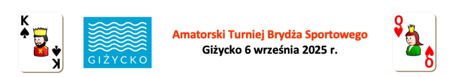Nagłówek z kartami - Amatorski Turniej Brydża Sportowego