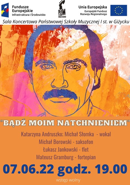 Plakat "Bądź moim natchnieniem"